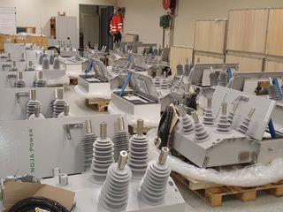 Реклоузеры OSM на сборке