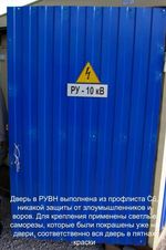 Дверь отсека НКУ