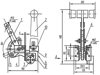 Привод ручной ПР-3